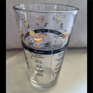 VINTAGE LIBBEY BARWARE GLASS